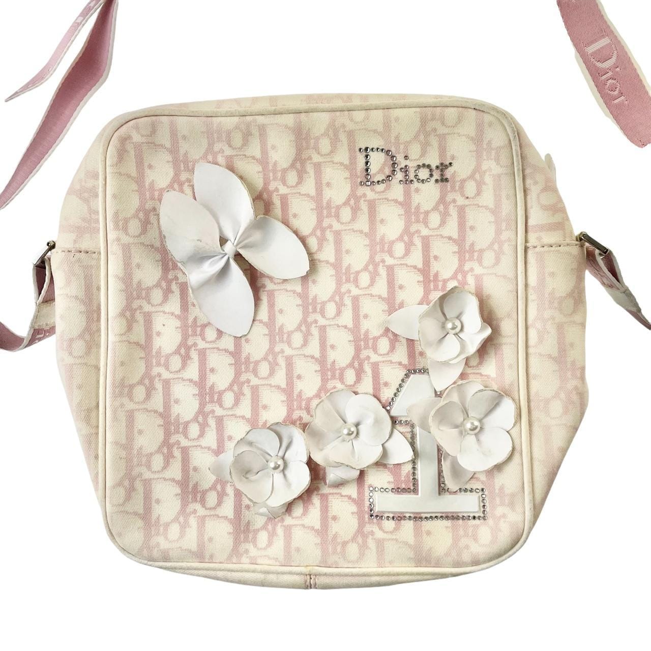 REDUCE Dior Crossbody Bag Vintage White Honeycomb Womens Fashion Bags   Wallets Crossbody Bags on Carousell